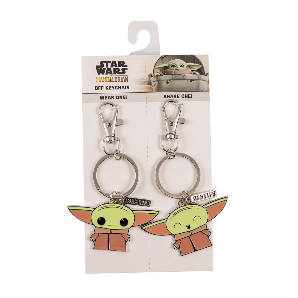 Imagen 2 - Set 2 Llaveros Grogu Star Wars