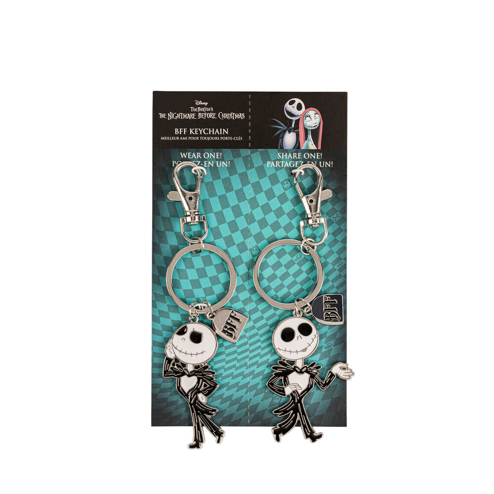 Imagen 2 - Set 2 Llaveros Jakks Skellington Pesadilla Antes De Navidad Disney