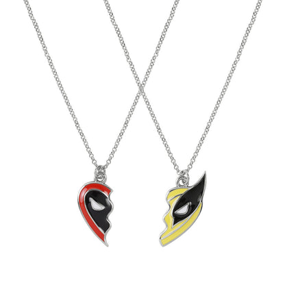 Imagen 3 - Set 2 Colgantes Deadpool & Wolverine Marvel