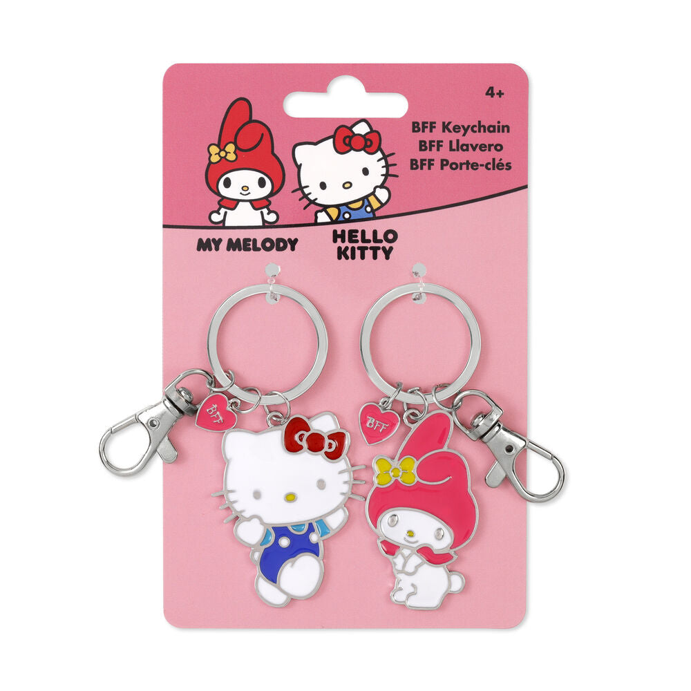 Imagen 1 - Set 2 Llaveros Hello Kitty And Friends