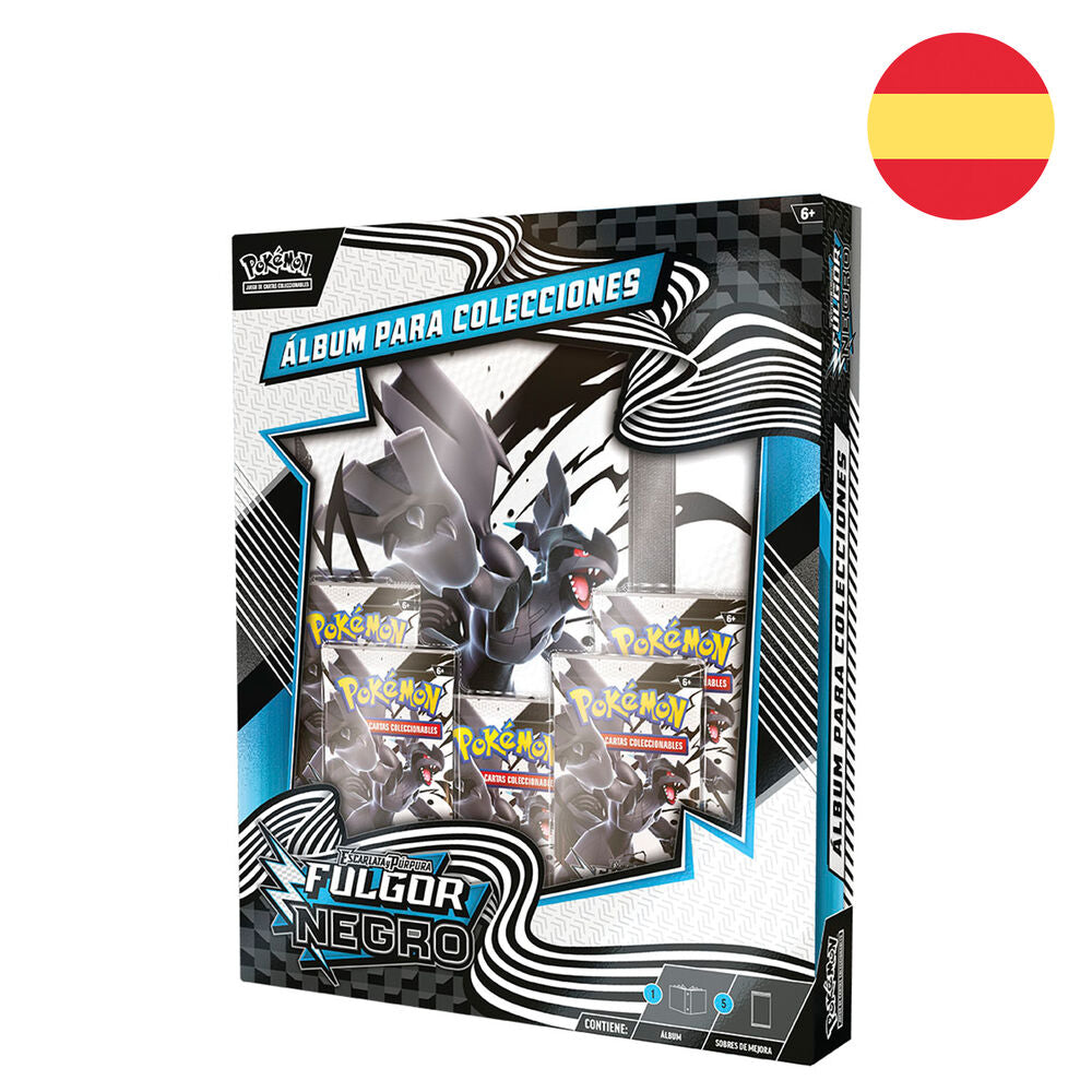 Imagen 1 - Album Colecciones Juego Cartas Fulgor Negro Pokemon Español
