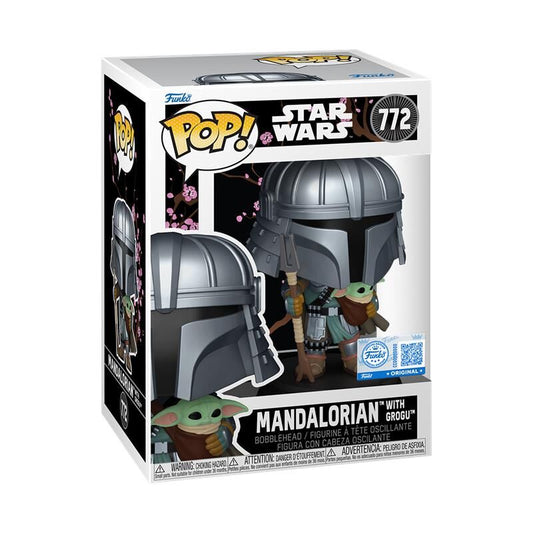 Imagen de Figura Pop Star Wars Impressions  Mandalorian With Grogu Exclusive parte de nuestra colección en Espadas y más, sitio oficial.