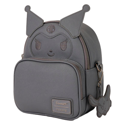 Imagen 2 - Bolso Mochila Kuromi Hello Kitty Loungefly 21Cm