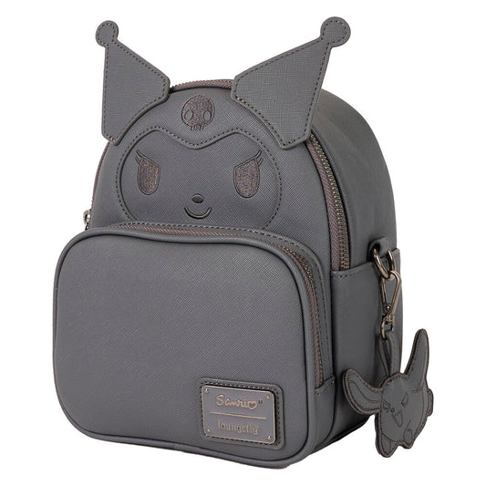 Imagen 2 - Bolso Mochila Kuromi Hello Kitty Loungefly 21Cm