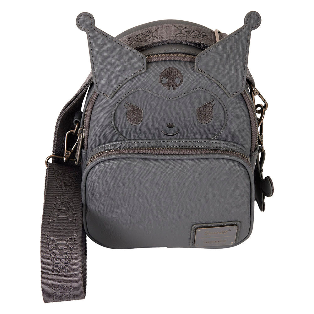 Imagen 3 - Bolso Mochila Kuromi Hello Kitty Loungefly 21Cm