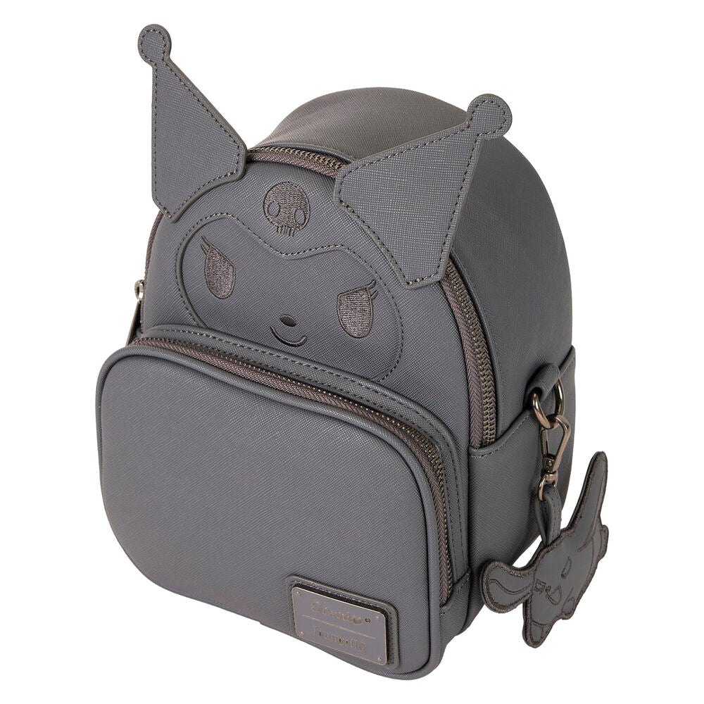 Imagen 4 - Bolso Mochila Kuromi Hello Kitty Loungefly 21Cm