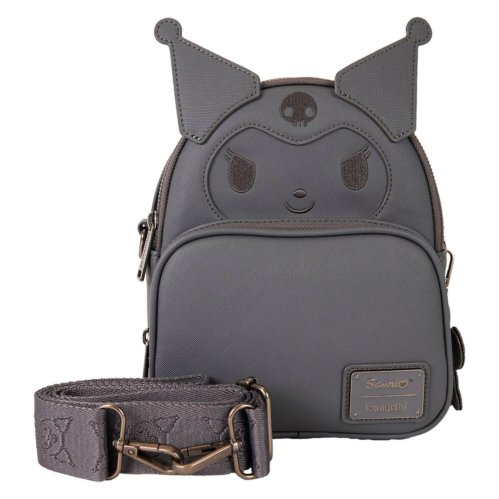 Imagen 8 - Bolso Mochila Kuromi Hello Kitty Loungefly 21Cm