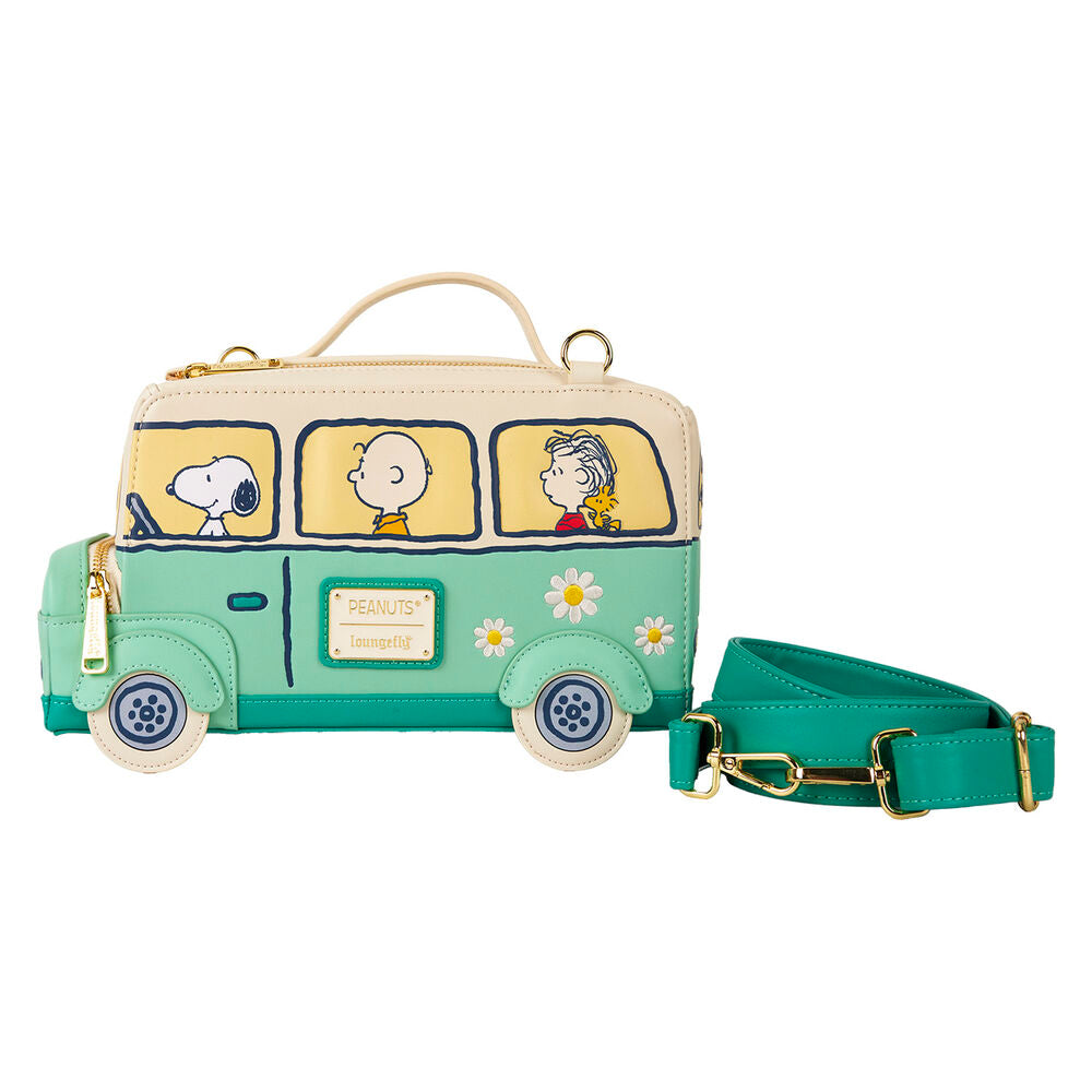 Imagen de Bolso Bandolera Road Trip Bus Snoopy Loungefly parte de nuestra colección en Espadas y más, sitio oficial.