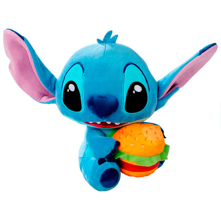 Imagen 1 - Peluche Stitch Hamburguesa Disney 25Cm