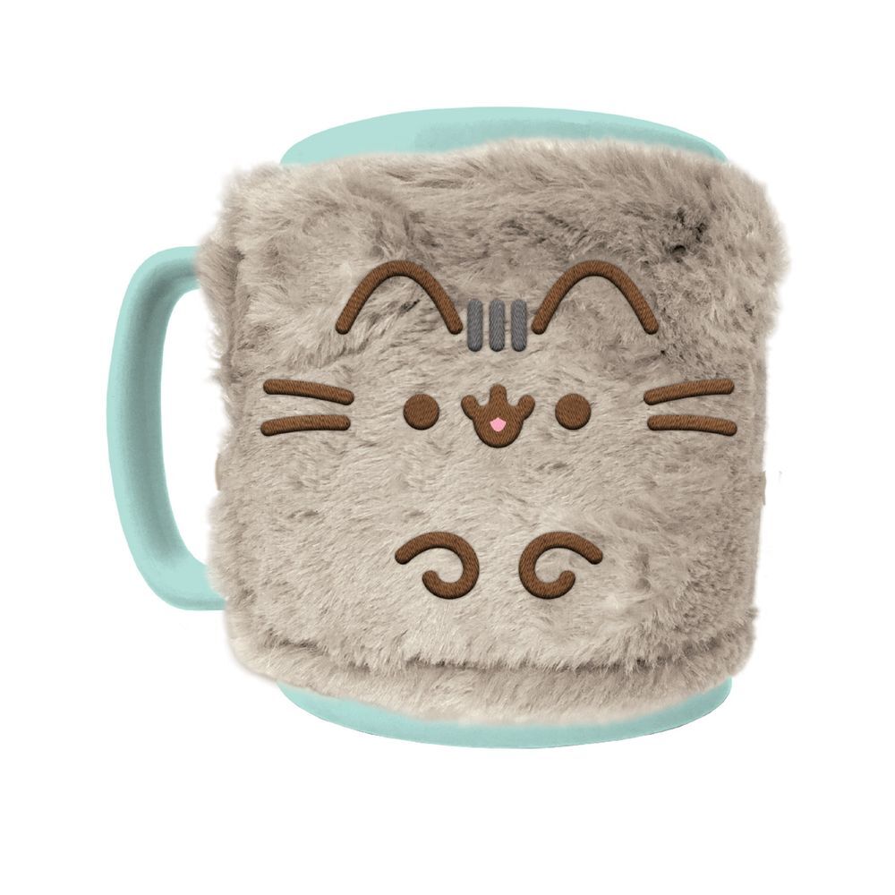 Imagen 1 - Taza Funda De Peluche Pusheen 440Ml