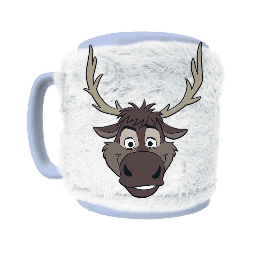 Imagen 2 - Taza Funda De Peluche Sven Frozen Disney 440Ml
