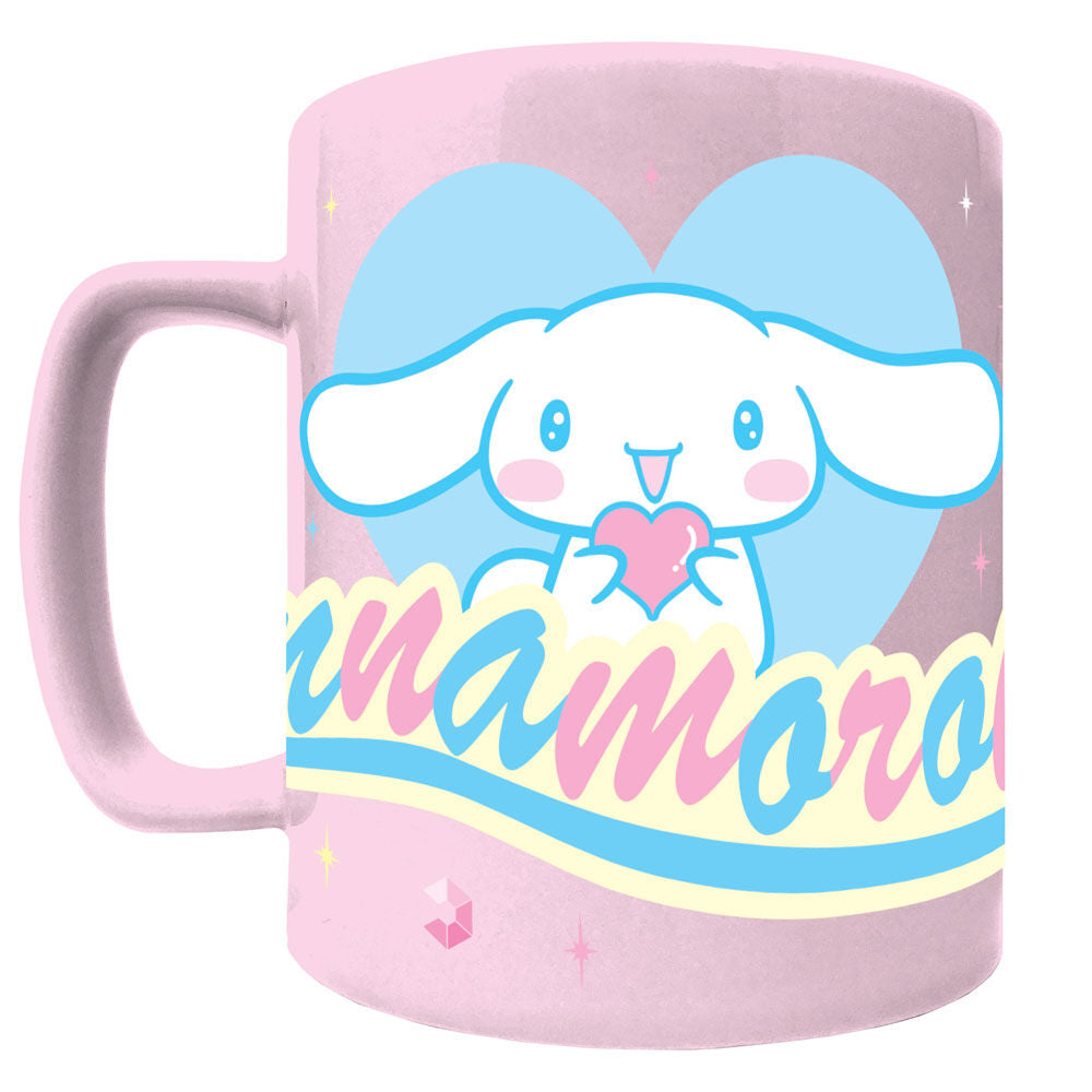 Imagen 2 - Taza Funda De Peluche Cinnamoroll Hello Kitty 440Ml