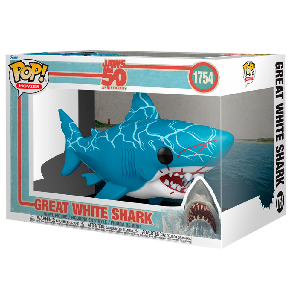 Imagen 1 - Figura Pop Tiburon Super Great White Shark