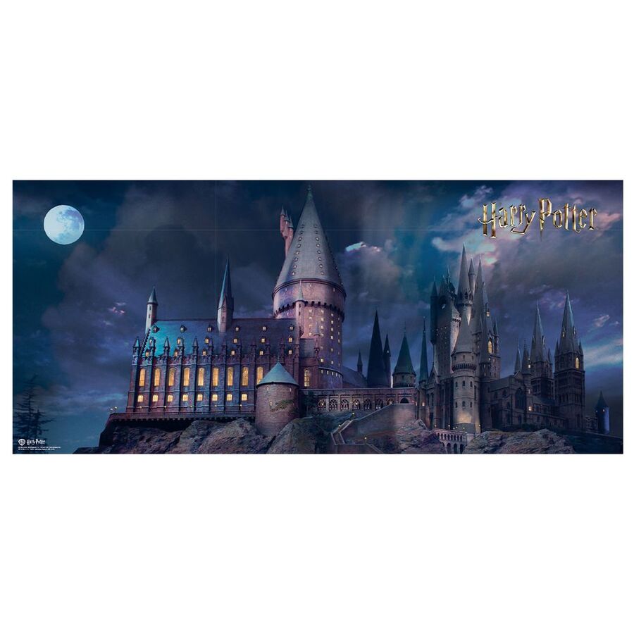 Imagen 1 - Alfombrilla Gaming Hogwarts Harry Potter
