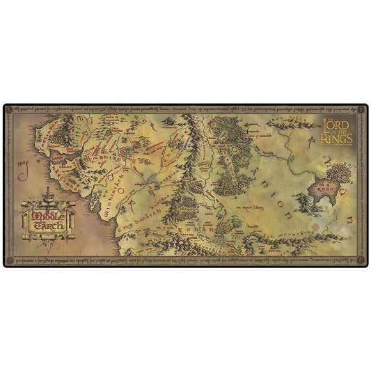 Imagen 1 - Alfombrilla Gaming Mapa El Señor De Los Anillos