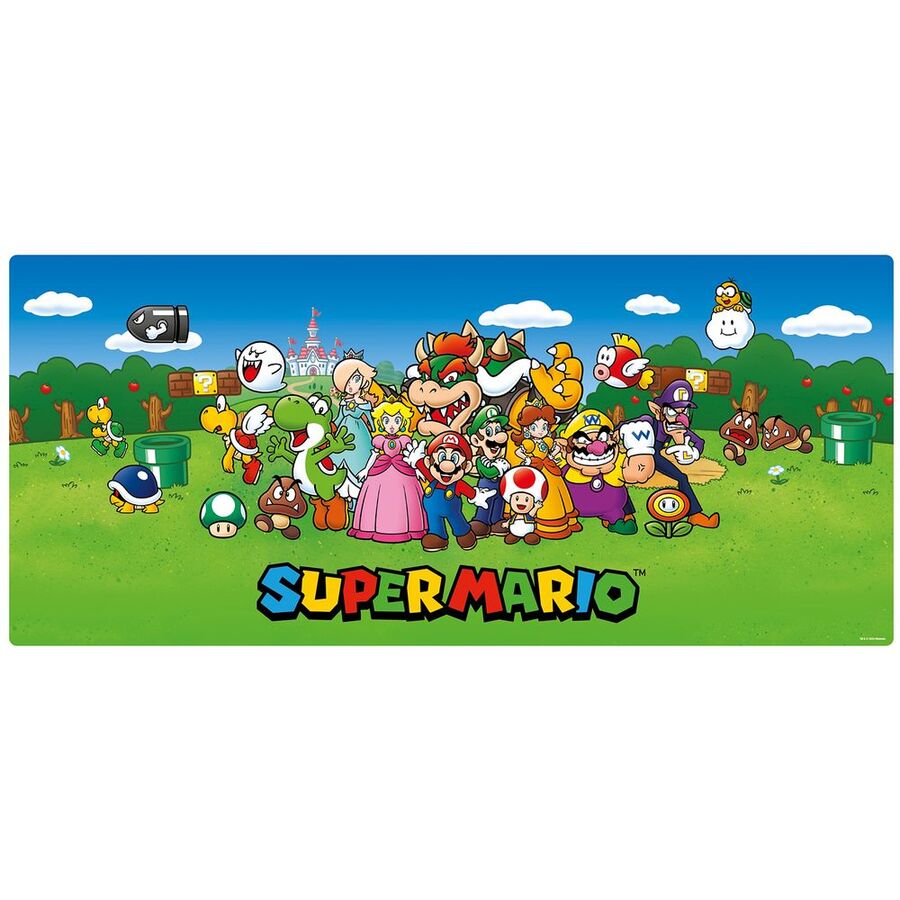 Imagen 1 - Alfombrilla Gaming Super Mario Bros