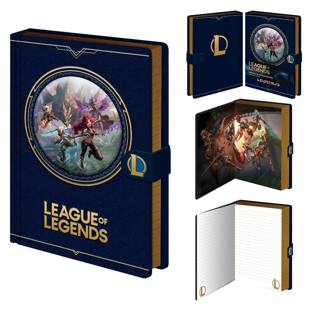 Imagen 1 - Cuaderno Premium League Of Legends