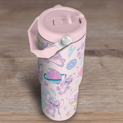 Imagen 4 - Vaso Termo Angel Stitch Disney 880Ml
