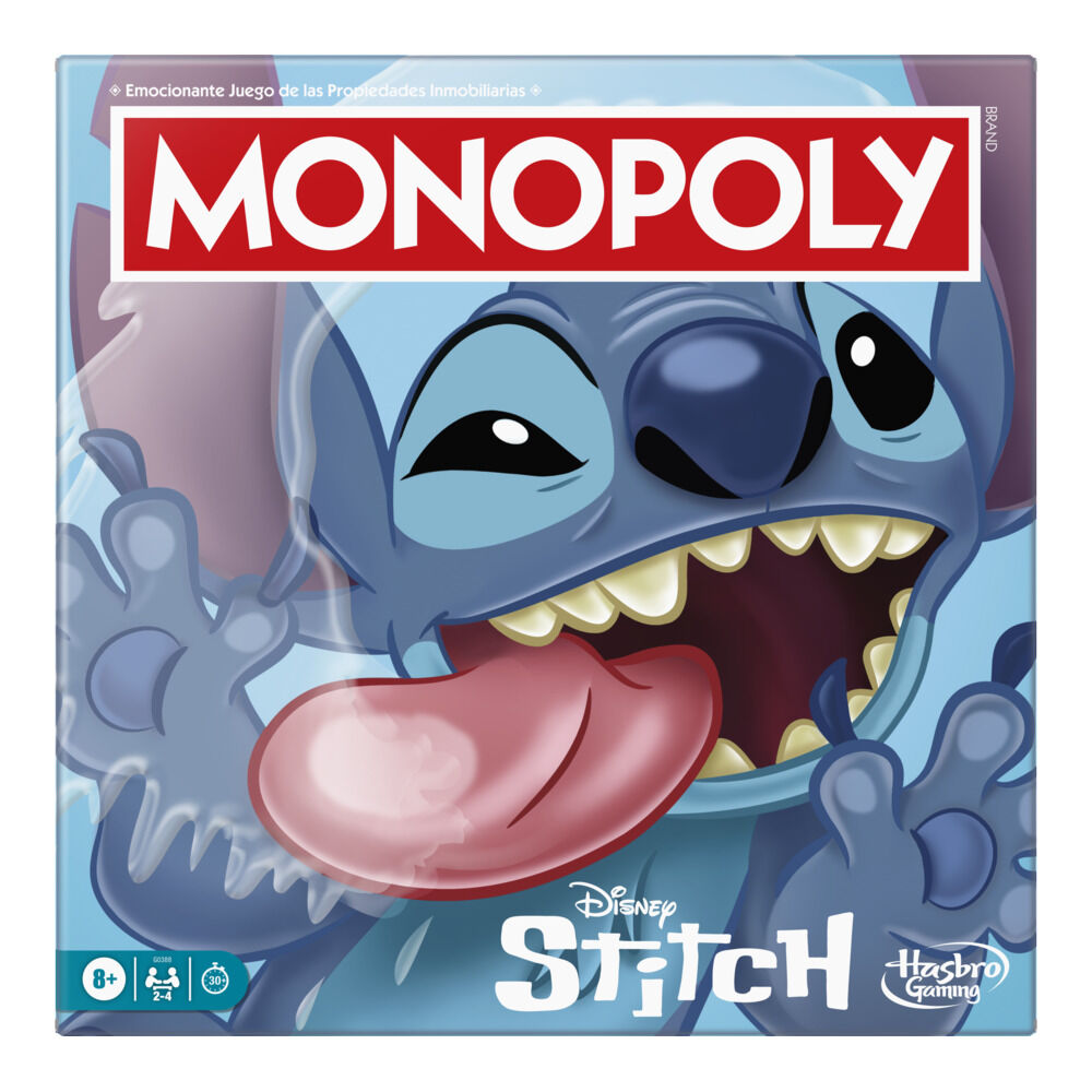 Imagen 1 - Juego Monopoly Stitch Disney