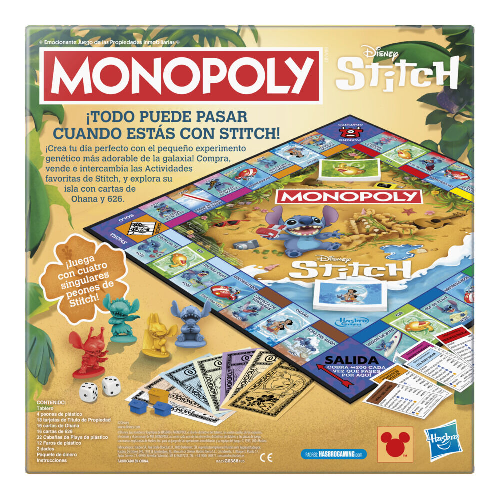 Imagen 8 - Juego Monopoly Stitch Disney