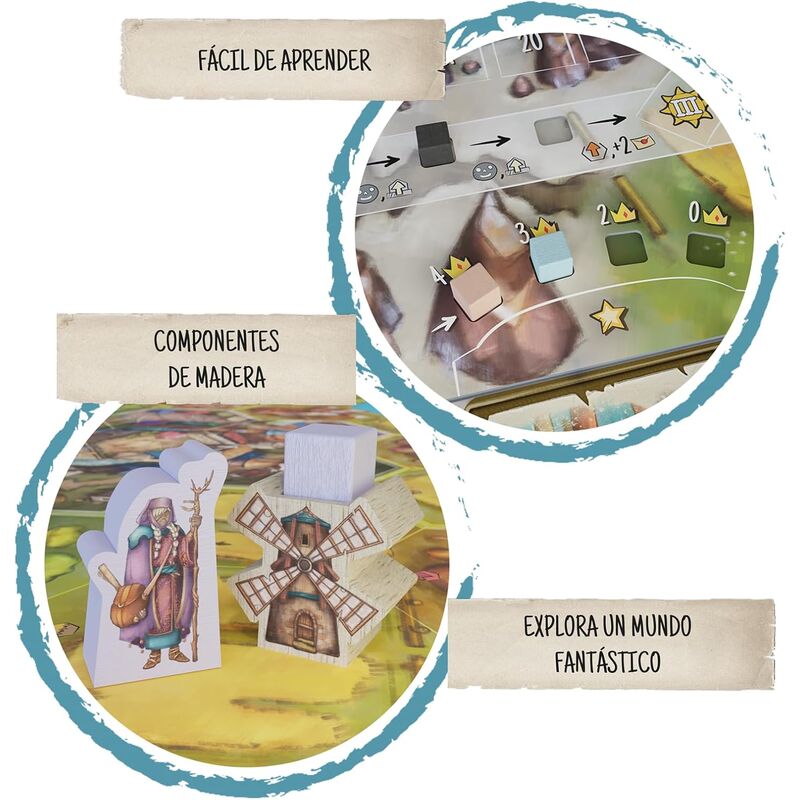 Imagen 5 - Juego De Mesa Tierras Encantadas Español