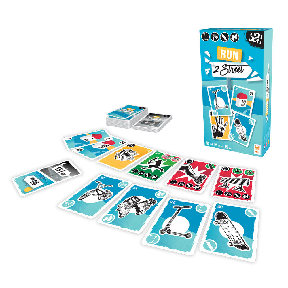 Imagen 1 - Juego De Cartas Run 2 Street