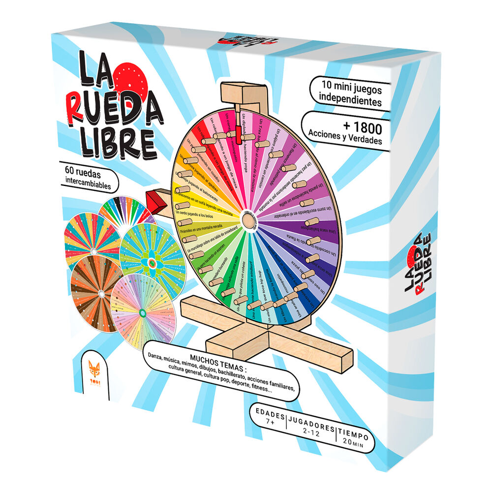 Imagen 1 - Juego De Mesa La Rueda Libre Español