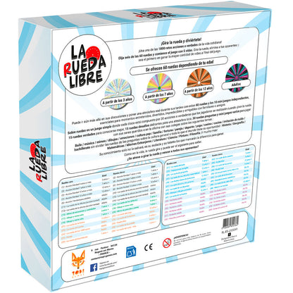 Imagen 2 - Juego De Mesa La Rueda Libre Español