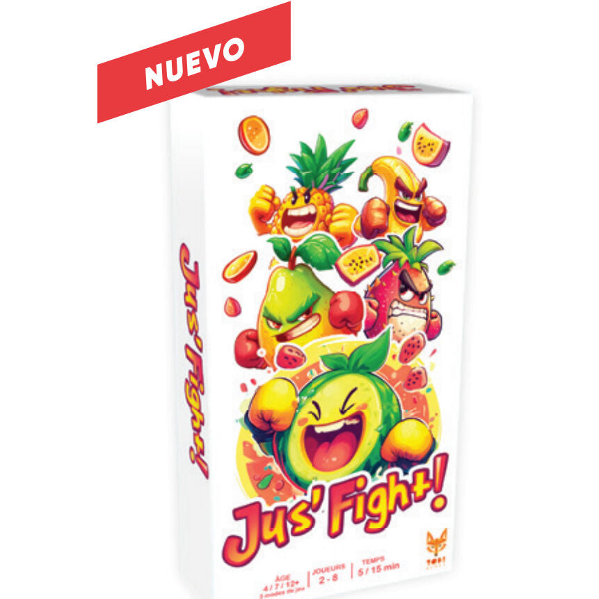 Imagen 1 - Juego De Mesa Jus Fight Español