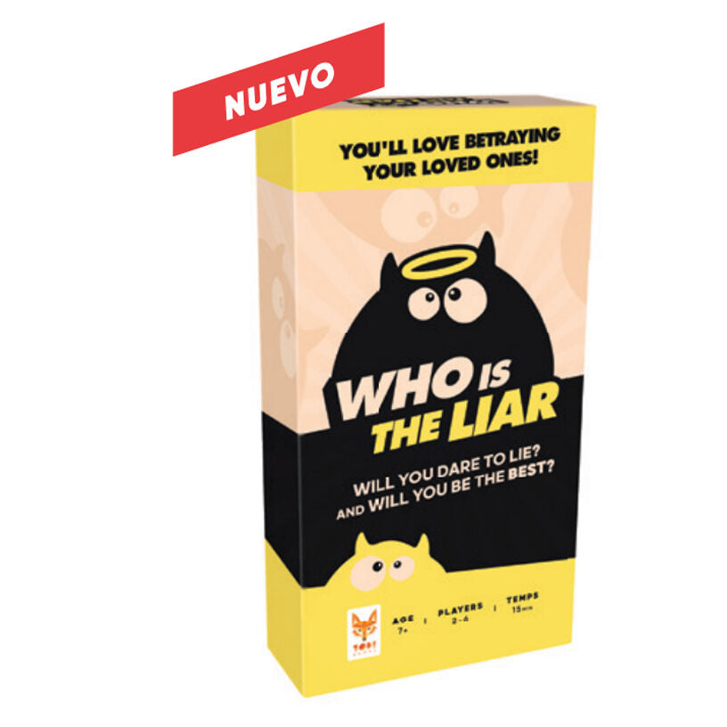 Imagen 1 - Juego De Cartas Quien Sera El Mentiroso Español