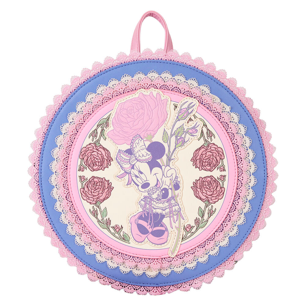 Imagen 4 - Mochila Floral Minnie Disney Loungefly 23Cm