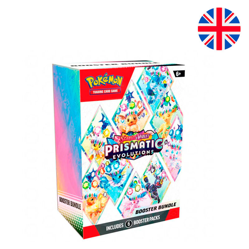 Imagen 1 - Juego Cartas Coleccionables Booster Bundle Evoluciones Prismaticas Pokemon Ingles