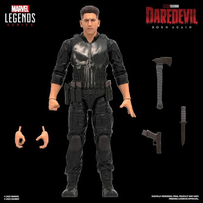 Imagen 4 - Figura Punisher Born Again Daredevil Marvel Legends 15Cm