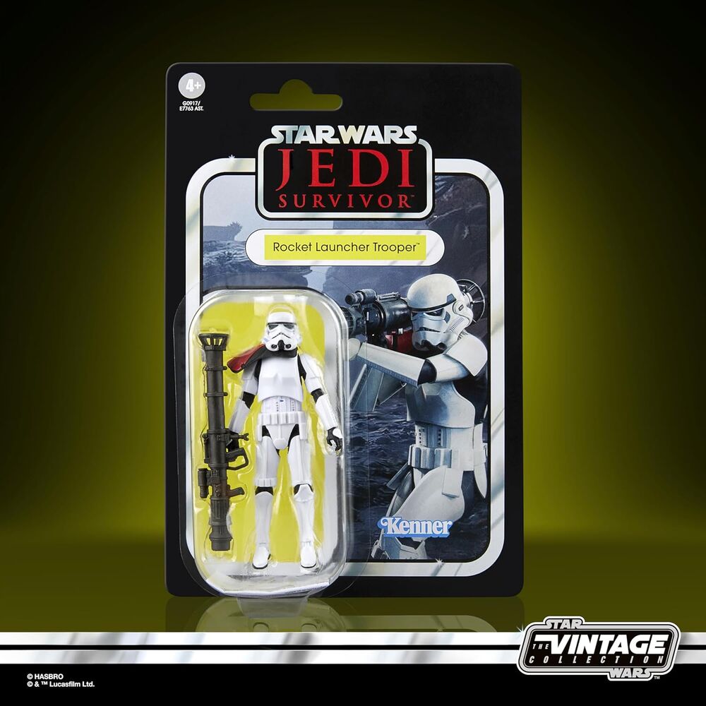 Imagen 2 - Figura Rocket Launcher Trooper Jedi Survivor Star Wars 9,5Cm