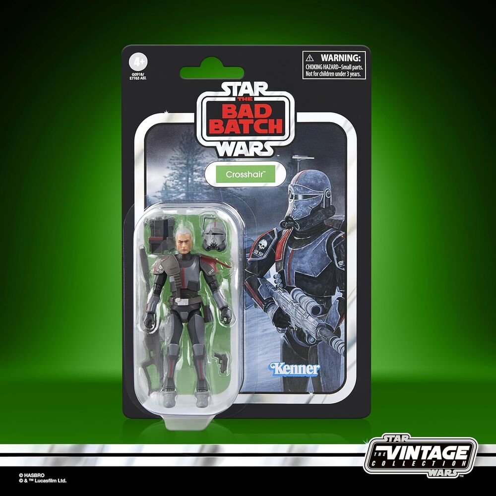 Imagen 2 - Figura Crosshair La Remesa Mala Star Wars 9,5Cm
