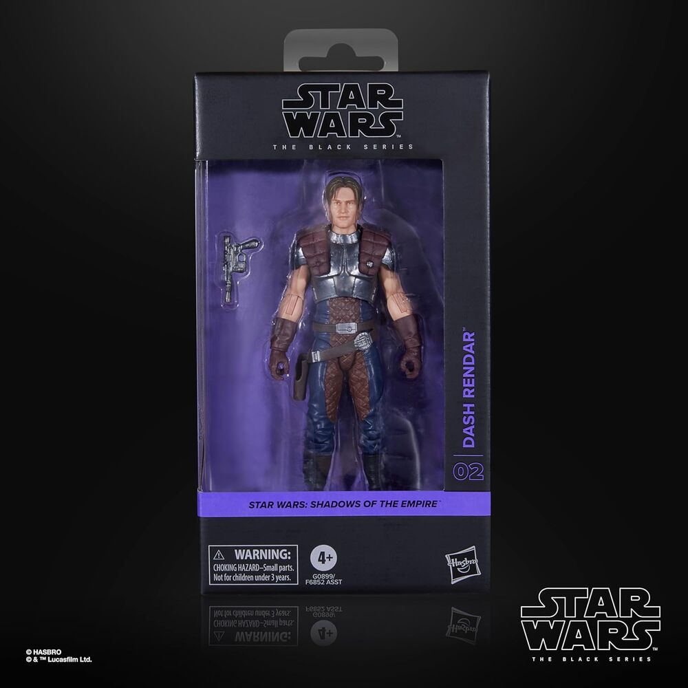 Imagen 2 - Figura Dash Rendar Sombras Del Imperio Star Wars 15Cm