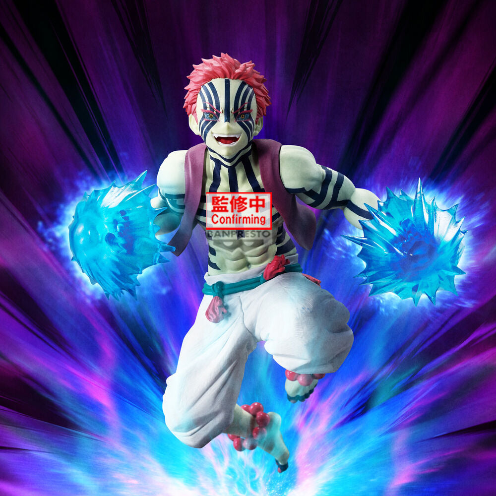 Imagen 3 - Figura Akaza Vibration Stars Demon Slayer Kimetsu No Yaiba 16Cm
