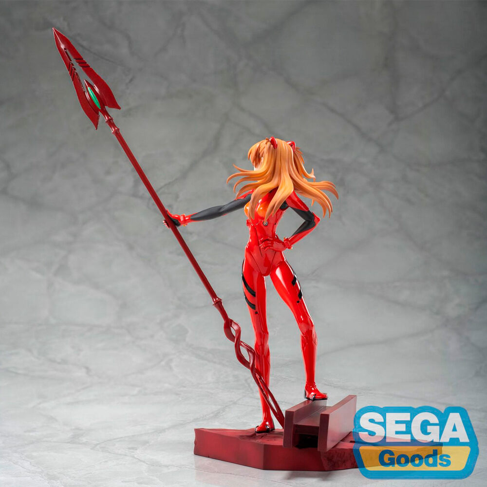 Imagen 2 - Figura Asuka Shikinami Langley Spear Of Cassius Luminasta Evangelion 3.0 + 1.0 Thrice Upon A Time 20Cm