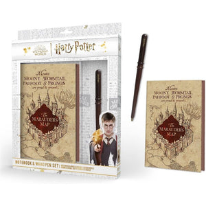 Imagen 1 - Set Cuaderno + Boligrafo Varita Harry Potter