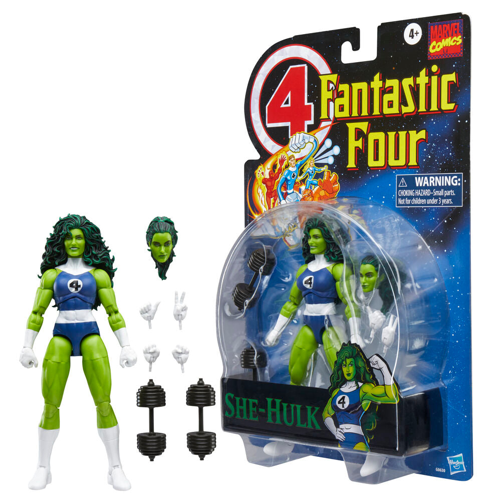 Imagen 3 - Figura She-hulk Los 4 Fantasticos Marvel 15Cm
