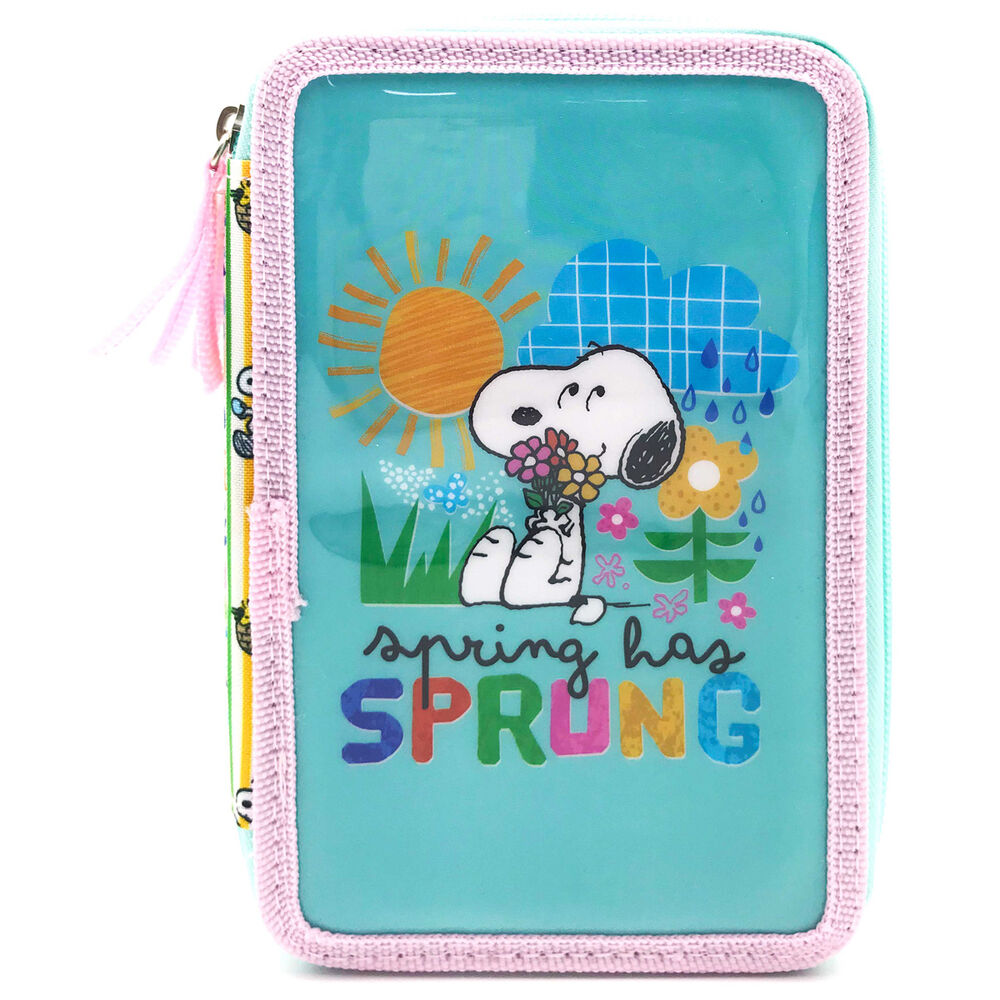 Imagen 1 - Plumier Snoopy Peanuts Triple