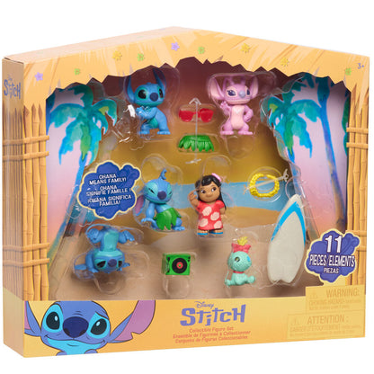 Imagen 1 - Blister 6 Figuras Stitch Disney 5Cm