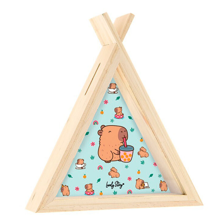 Imagen 1 - Hucha Tipi Bubble Tea Capibara