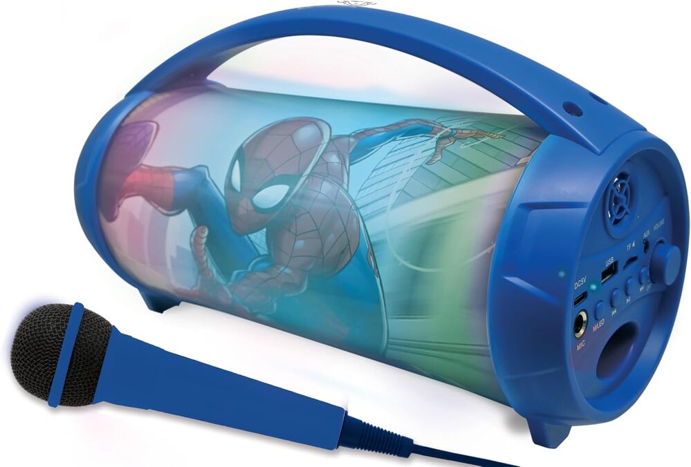 Imagen 2 - Altavoz Con Microfono Bluetooth Spiderman Marvel