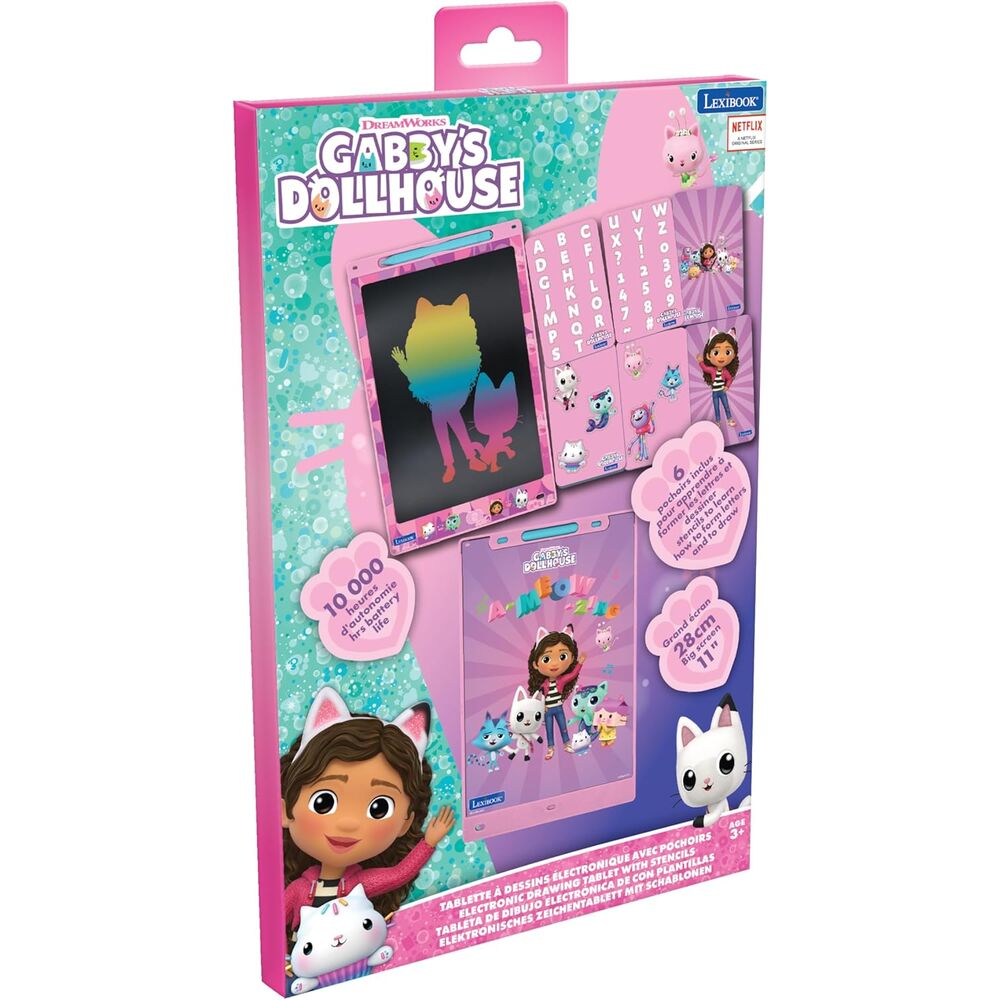 Imagen 2 - Pizarra Magica Educativa La Casa De Muñecas De Gabby