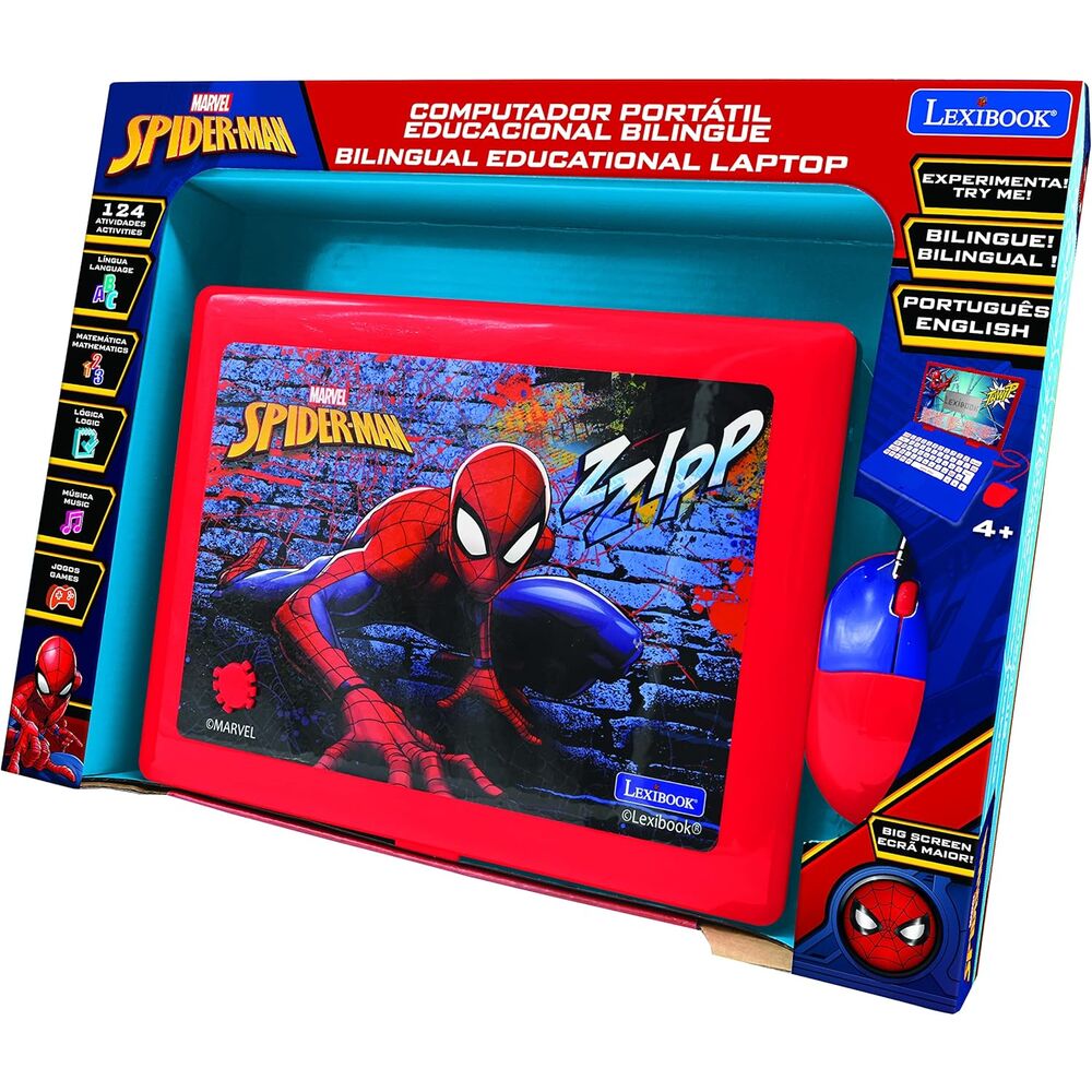 Imagen 4 - Ordenador Portatil Educativo Spiderman Marvel Ingles - Portugues