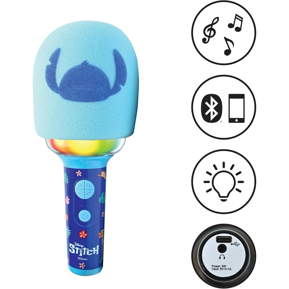 Imagen 1 - Microfono Karaoke Stitch Disney