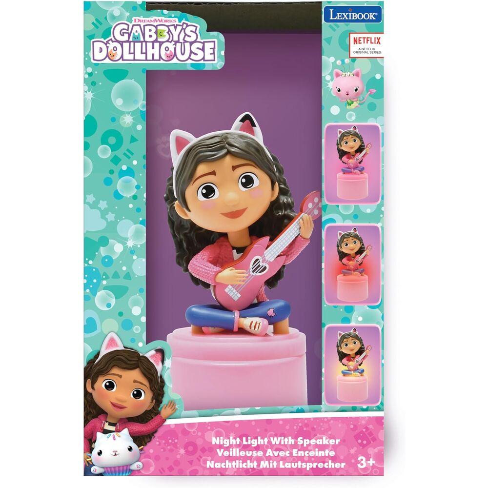 Imagen 2 - Altavoz Luz Nocturna La Casa De Muñecas De Gabby