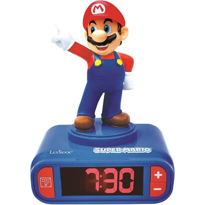 Imagen 3 - Despertador Digital Luz Nocturna Mario Super Mario Bros