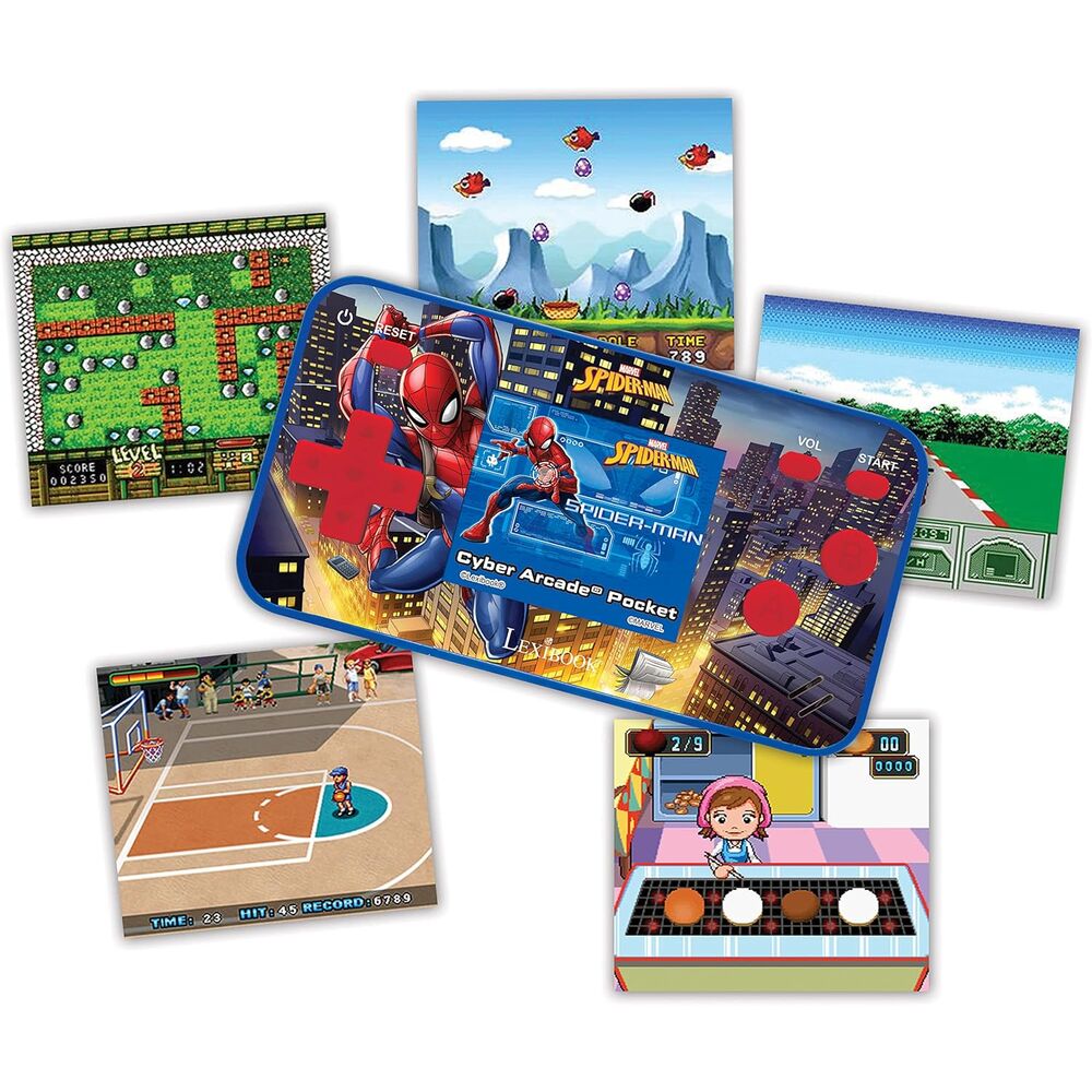 Imagen 1 - Consola Cyber Arcade Pocket Spiderman Marvel
